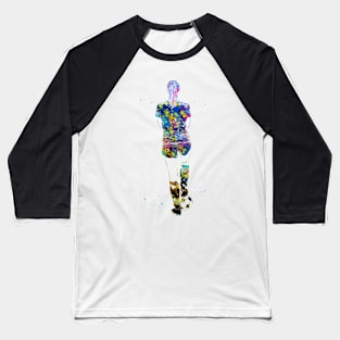 Soccer Player Girl Baseball T-Shirt